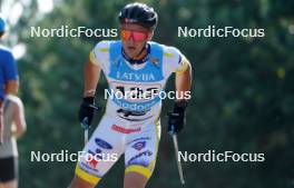 17.07.2024, Madona, Latvia (LAT): Simon Karlsson (SWE) - FIS Rollerski World Cup, interval, Madona (LAT). www.nordicfocus.com. © Koksarovs/NordicFocus. Every downloaded picture is fee-liable.