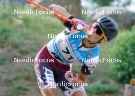 17.07.2024, Madona, Latvia (LAT): Davis Kalnins (LAT) - FIS Rollerski World Cup, interval, Madona (LAT). www.nordicfocus.com. © Koksarovs/NordicFocus. Every downloaded picture is fee-liable.