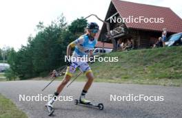 17.07.2024, Madona, Latvia (LAT): Ella Selmosson (SWE) - FIS Rollerski World Cup, interval, Madona (LAT). www.nordicfocus.com. © Koksarovs/NordicFocus. Every downloaded picture is fee-liable.