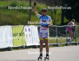 17.07.2024, Madona, Latvia (LAT): Linn Soemskar (SWE) - FIS Rollerski World Cup, interval, Madona (LAT). www.nordicfocus.com. © Koksarovs/NordicFocus. Every downloaded picture is fee-liable.