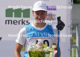 17.07.2024, Madona, Latvia (LAT): Keidy Kaasiku (EST) - FIS Rollerski World Cup, interval, Madona (LAT). www.nordicfocus.com. © Koksarovs/NordicFocus. Every downloaded picture is fee-liable.