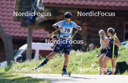 17.07.2024, Madona, Latvia (LAT): Tommaso Tozzi (ITA) - FIS Rollerski World Cup, interval, Madona (LAT). www.nordicfocus.com. © Koksarovs/NordicFocus. Every downloaded picture is fee-liable.