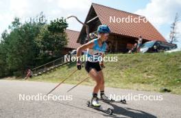 17.07.2024, Madona, Latvia (LAT): Anastasiia Nikon (UKR) - FIS Rollerski World Cup, interval, Madona (LAT). www.nordicfocus.com. © Koksarovs/NordicFocus. Every downloaded picture is fee-liable.