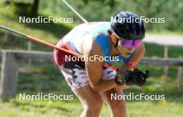 17.07.2024, Madona, Latvia (LAT): Jekabs Skolnieks (LAT) - FIS Rollerski World Cup, interval, Madona (LAT). www.nordicfocus.com. © Koksarovs/NordicFocus. Every downloaded picture is fee-liable.