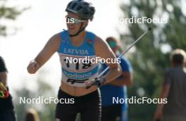 17.07.2024, Madona, Latvia (LAT): Martin Himma (EST) - FIS Rollerski World Cup, interval, Madona (LAT). www.nordicfocus.com. © Koksarovs/NordicFocus. Every downloaded picture is fee-liable.