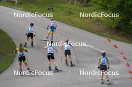 17.07.2024, Madona, Latvia (LAT): Warm up - FIS Rollerski World Cup, interval, Madona (LAT). www.nordicfocus.com. © Koksarovs/NordicFocus. Every downloaded picture is fee-liable.