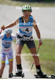 17.07.2024, Madona, Latvia (LAT): Lena Barthel (GER) - FIS Rollerski World Cup, interval, Madona (LAT). www.nordicfocus.com. © Koksarovs/NordicFocus. Every downloaded picture is fee-liable.