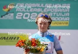 17.07.2024, Madona, Latvia (LAT): Anna Maria Ghiddi (ITA) - FIS Rollerski World Cup, interval, Madona (LAT). www.nordicfocus.com. © Koksarovs/NordicFocus. Every downloaded picture is fee-liable.