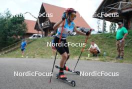 17.07.2024, Madona, Latvia (LAT): Roza Simonyan (ARM) - FIS Rollerski World Cup, interval, Madona (LAT). www.nordicfocus.com. © Koksarovs/NordicFocus. Every downloaded picture is fee-liable.