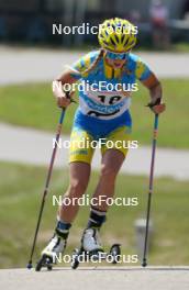 17.07.2024, Madona, Latvia (LAT): Yevheniia Murach (UKR) - FIS Rollerski World Cup, interval, Madona (LAT). www.nordicfocus.com. © Koksarovs/NordicFocus. Every downloaded picture is fee-liable.