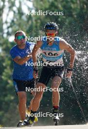 17.07.2024, Madona, Latvia (LAT): Oleksandr Rudenko (UKR) - FIS Rollerski World Cup, interval, Madona (LAT). www.nordicfocus.com. © Koksarovs/NordicFocus. Every downloaded picture is fee-liable.