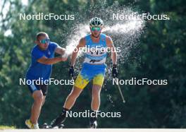 17.07.2024, Madona, Latvia (LAT): Dmytro Romanchenko (UKR)  - FIS Rollerski World Cup, interval, Madona (LAT). www.nordicfocus.com. © Koksarovs/NordicFocus. Every downloaded picture is fee-liable.