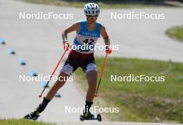 17.07.2024, Madona, Latvia (LAT): Smanta Krampe (LAT) - FIS Rollerski World Cup, interval, Madona (LAT). www.nordicfocus.com. © Koksarovs/NordicFocus. Every downloaded picture is fee-liable.