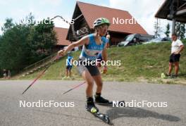 17.07.2024, Madona, Latvia (LAT): Lena Barthel (GER) - FIS Rollerski World Cup, interval, Madona (LAT). www.nordicfocus.com. © Koksarovs/NordicFocus. Every downloaded picture is fee-liable.