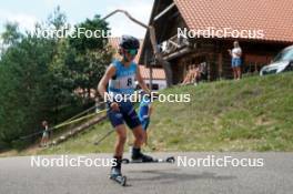 17.07.2024, Madona, Latvia (LAT): Chiara Agostinetto (ITA) - FIS Rollerski World Cup, interval, Madona (LAT). www.nordicfocus.com. © Koksarovs/NordicFocus. Every downloaded picture is fee-liable.