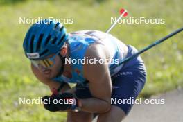 17.07.2024, Madona, Latvia (LAT): Michele Valerio (ITA) - FIS Rollerski World Cup, interval, Madona (LAT). www.nordicfocus.com. © Koksarovs/NordicFocus. Every downloaded picture is fee-liable.