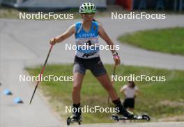 17.07.2024, Madona, Latvia (LAT): Lena Barthel (GER) - FIS Rollerski World Cup, interval, Madona (LAT). www.nordicfocus.com. © Koksarovs/NordicFocus. Every downloaded picture is fee-liable.