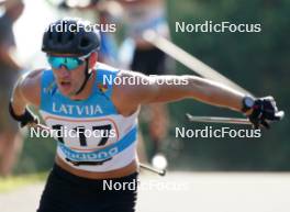 17.07.2024, Madona, Latvia (LAT): Kaarel Kasper Korge (EST) - FIS Rollerski World Cup, interval, Madona (LAT). www.nordicfocus.com. © Koksarovs/NordicFocus. Every downloaded picture is fee-liable.