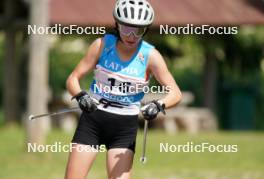 17.07.2024, Madona, Latvia (LAT): Ieva Dainyte (LTU) - FIS Rollerski World Cup, interval, Madona (LAT). www.nordicfocus.com. © Koksarovs/NordicFocus. Every downloaded picture is fee-liable.