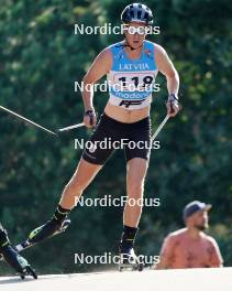 17.07.2024, Madona, Latvia (LAT): Martin Himma (EST) - FIS Rollerski World Cup, interval, Madona (LAT). www.nordicfocus.com. © Koksarovs/NordicFocus. Every downloaded picture is fee-liable.