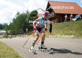 17.07.2024, Madona, Latvia (LAT): Linda Kaparkaleja (LAT) - FIS Rollerski World Cup, interval, Madona (LAT). www.nordicfocus.com. © Koksarovs/NordicFocus. Every downloaded picture is fee-liable.