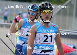 17.07.2024, Madona, Latvia (LAT): Maria Invernizzi (ITA) - FIS Rollerski World Cup, interval, Madona (LAT). www.nordicfocus.com. © Koksarovs/NordicFocus. Every downloaded picture is fee-liable.