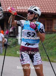 17.07.2024, Madona, Latvia (LAT): Kitija Auzina (LAT) - FIS Rollerski World Cup, interval, Madona (LAT). www.nordicfocus.com. © Koksarovs/NordicFocus. Every downloaded picture is fee-liable.