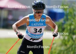 17.07.2024, Madona, Latvia (LAT): XXX - FIS Rollerski World Cup, interval, Madona (LAT). www.nordicfocus.com. © Koksarovs/NordicFocus. Every downloaded picture is fee-liable.