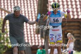 17.07.2024, Madona, Latvia (LAT): Linn Soemskar (SWE) - FIS Rollerski World Cup, interval, Madona (LAT). www.nordicfocus.com. © Koksarovs/NordicFocus. Every downloaded picture is fee-liable.