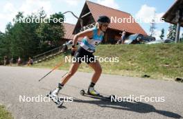 17.07.2024, Madona, Latvia (LAT): Annija Sabule (LAT) - FIS Rollerski World Cup, interval, Madona (LAT). www.nordicfocus.com. © Koksarovs/NordicFocus. Every downloaded picture is fee-liable.