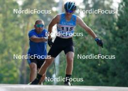 17.07.2024, Madona, Latvia (LAT): Oleksandr Lisonor (UKR) - FIS Rollerski World Cup, interval, Madona (LAT). www.nordicfocus.com. © Koksarovs/NordicFocus. Every downloaded picture is fee-liable.