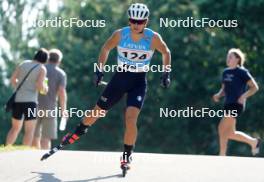 17.07.2024, Madona, Latvia (LAT): Lorenzo Riccardo Masiero (ITA) - FIS Rollerski World Cup, interval, Madona (LAT). www.nordicfocus.com. © Koksarovs/NordicFocus. Every downloaded picture is fee-liable.