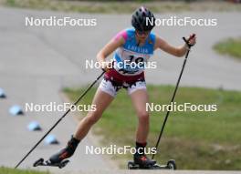 17.07.2024, Madona, Latvia (LAT): Amelija Zake (LAT) - FIS Rollerski World Cup, interval, Madona (LAT). www.nordicfocus.com. © Koksarovs/NordicFocus. Every downloaded picture is fee-liable.