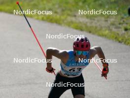 17.07.2024, Madona, Latvia (LAT): Mykolas Barcys (LTU) - FIS Rollerski World Cup, interval, Madona (LAT). www.nordicfocus.com. © Koksarovs/NordicFocus. Every downloaded picture is fee-liable.