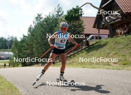 17.07.2024, Madona, Latvia (LAT): Viktoriia Olekh (UKR) - FIS Rollerski World Cup, interval, Madona (LAT). www.nordicfocus.com. © Koksarovs/NordicFocus. Every downloaded picture is fee-liable.