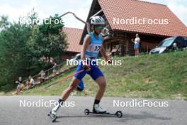 17.07.2024, Madona, Latvia (LAT): Mariia Pavlenko (UKR) - FIS Rollerski World Cup, interval, Madona (LAT). www.nordicfocus.com. © Koksarovs/NordicFocus. Every downloaded picture is fee-liable.