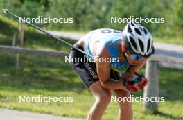 17.07.2024, Madona, Latvia (LAT): Matas Grazys (LTU) - FIS Rollerski World Cup, interval, Madona (LAT). www.nordicfocus.com. © Koksarovs/NordicFocus. Every downloaded picture is fee-liable.