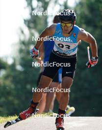 17.07.2024, Madona, Latvia (LAT): Eldar Kadyrov (KGZ) - FIS Rollerski World Cup, interval, Madona (LAT). www.nordicfocus.com. © Koksarovs/NordicFocus. Every downloaded picture is fee-liable.