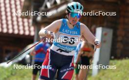 17.07.2024, Madona, Latvia (LAT): Hanne Saether Garberg (NOR) - FIS Rollerski World Cup, interval, Madona (LAT). www.nordicfocus.com. © Koksarovs/NordicFocus. Every downloaded picture is fee-liable.