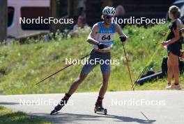 17.07.2024, Madona, Latvia (LAT): Lasse Kirschner (GER) - FIS Rollerski World Cup, interval, Madona (LAT). www.nordicfocus.com. © Koksarovs/NordicFocus. Every downloaded picture is fee-liable.