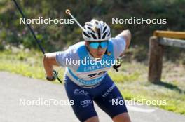 17.07.2024, Madona, Latvia (LAT): Carlo Cantaloni (ITA) - FIS Rollerski World Cup, interval, Madona (LAT). www.nordicfocus.com. © Koksarovs/NordicFocus. Every downloaded picture is fee-liable.