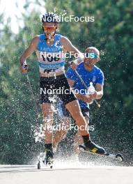 17.07.2024, Madona, Latvia (LAT): Oleksandr Rudenko (UKR) - FIS Rollerski World Cup, interval, Madona (LAT). www.nordicfocus.com. © Koksarovs/NordicFocus. Every downloaded picture is fee-liable.