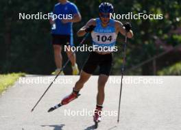 17.07.2024, Madona, Latvia (LAT): Vitaliy Trush (UKR) - FIS Rollerski World Cup, interval, Madona (LAT). www.nordicfocus.com. © Koksarovs/NordicFocus. Every downloaded picture is fee-liable.