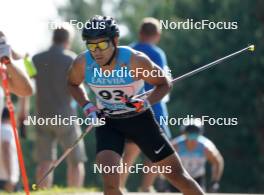 17.07.2024, Madona, Latvia (LAT): Eldar Kadyrov (KGZ) - FIS Rollerski World Cup, interval, Madona (LAT). www.nordicfocus.com. © Koksarovs/NordicFocus. Every downloaded picture is fee-liable.