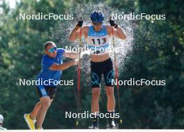 17.07.2024, Madona, Latvia (LAT): Andriy Dotsenko (UKR) - FIS Rollerski World Cup, interval, Madona (LAT). www.nordicfocus.com. © Koksarovs/NordicFocus. Every downloaded picture is fee-liable.