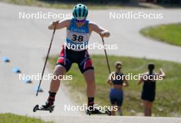 17.07.2024, Madona, Latvia (LAT): Hanne Saether Garberg (NOR) - FIS Rollerski World Cup, interval, Madona (LAT). www.nordicfocus.com. © Koksarovs/NordicFocus. Every downloaded picture is fee-liable.