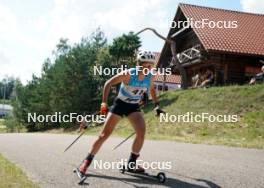 17.07.2024, Madona, Latvia (LAT): Tena Hadzic (CRO) - FIS Rollerski World Cup, interval, Madona (LAT). www.nordicfocus.com. © Koksarovs/NordicFocus. Every downloaded picture is fee-liable.