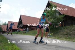 17.07.2024, Madona, Latvia (LAT): Kaidy Kaasiku (EST) - FIS Rollerski World Cup, interval, Madona (LAT). www.nordicfocus.com. © Koksarovs/NordicFocus. Every downloaded picture is fee-liable.