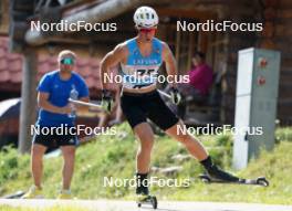 17.07.2024, Madona, Latvia (LAT): Bohdan Nikulin (UKR) - FIS Rollerski World Cup, interval, Madona (LAT). www.nordicfocus.com. © Koksarovs/NordicFocus. Every downloaded picture is fee-liable.