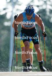 17.07.2024, Madona, Latvia (LAT): Dmytro Romanchenko (UKR) - FIS Rollerski World Cup, interval, Madona (LAT). www.nordicfocus.com. © Koksarovs/NordicFocus. Every downloaded picture is fee-liable.